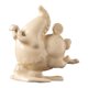 thumbnail image 3 of Quemador de incienso de caballo pequeño Mini incensario Fragancia Año del Caballo Decoración Animal Beige, 3 of 7