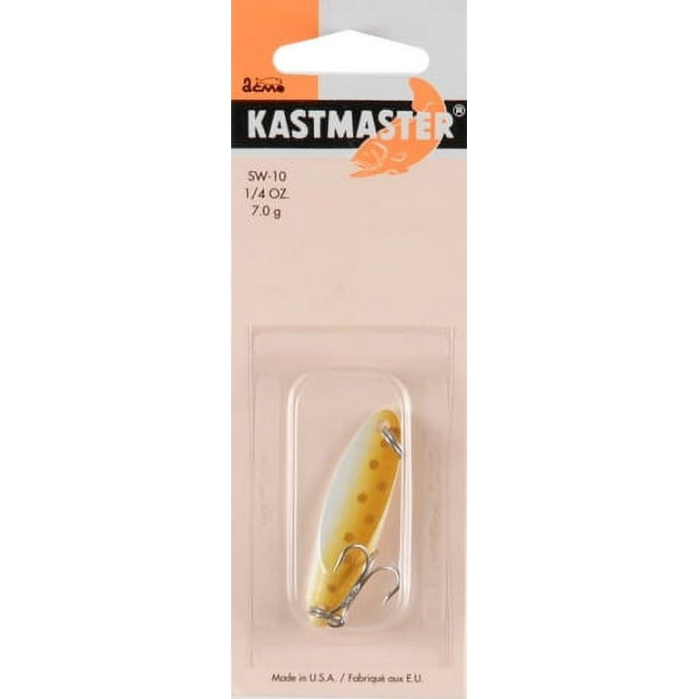 Acme Tackle Kastmaster Fishing Lure Spoon Brown Trout 1/4 oz.