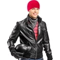 thumbnail image 4 of Gorro de invierno para ciclismo con forro polar cálido para casco de bicicleta, 4 of 5