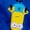 Minions Blue, variant on Character Toddler One-Piece Viscose Sleeper, Sizes 12M- 5T