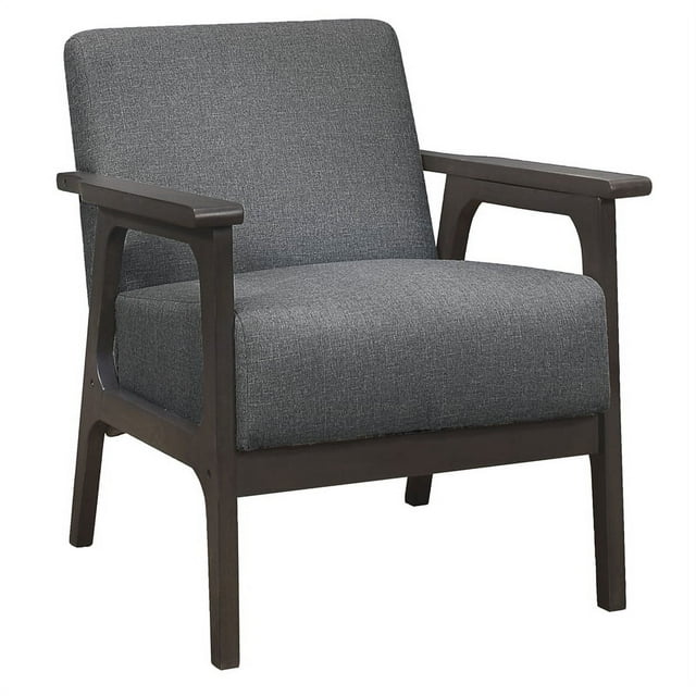 Lexicon Ocala Upholstered Accent Chair in Gray