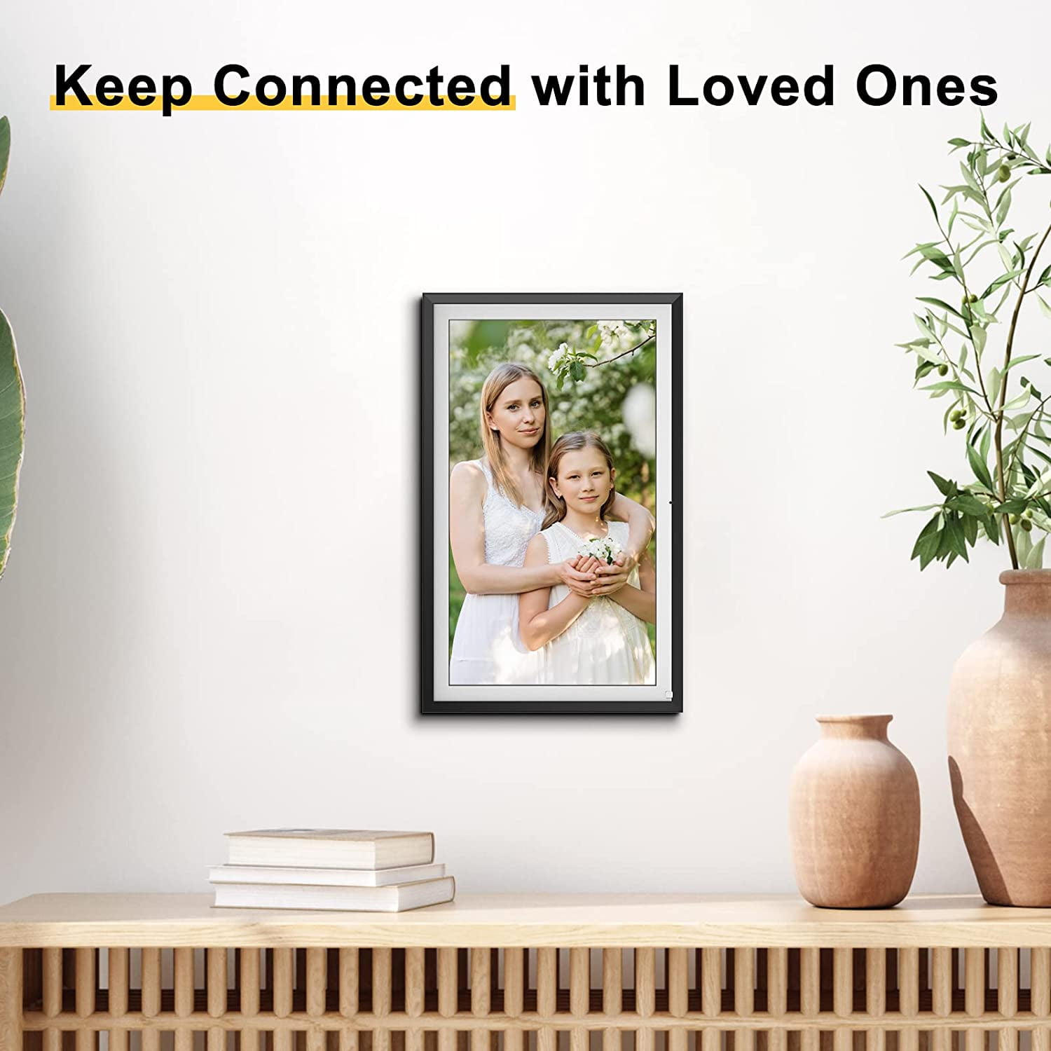 Put Your Photos in a Large Digital Frame at Home and Save a Bundle on  Printing