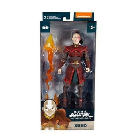 UPC: 0787926190328 | Avatar: The Last Airbender Wave 1 Prince Zuko 7-Inch Action Figure