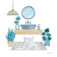 thumbnail image 2 of Zaman, Farida 26x26 White Modern Wood Framed Museum Art Print Titled - Relax I Tan, 2 of 4