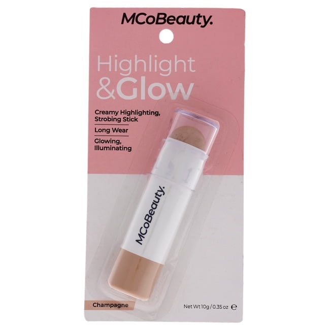 Highlight and Glow Stick Champagne by MCoBeauty for Women 0.35 oz Highlighter
