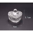 thumbnail image 2 of Uuyyeo 2 Piezas Claro Nail Art Acrílico Líquido Polvo Dappen Plato Tazón Vidrio Tazas Cristalería Herramientas Con Tapa B, 2 of 4
