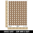 thumbnail image 2 of Open Book Reading Symbol 200+ Round Stickers - Brown - Matte Finish - 0.50" Size, 2 of 3