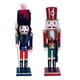 thumbnail image 1 of 2 figuras de Cascanueces de 30 cm, soldado, decoración navideña de granja para interiores, regalos Estilo A, 1 of 9