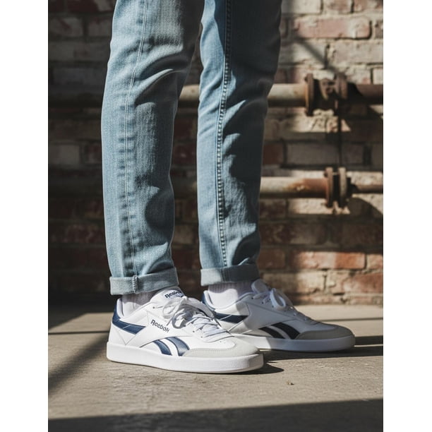 Tenis Reebok Hombre Caballero Casual Blanco Smash blanco 6,0 MX