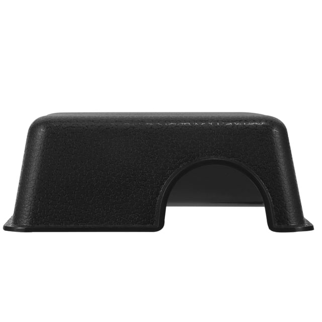 unbranded Refugio Plástico Para Reptiles Cueva Simulada Para Acuario Color Negro Resistente Y Reutilizable