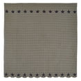 thumbnail image 2 of VHC Brand Navy Star Shower Curtain 20142, 2 of 5