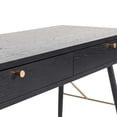 thumbnail image 2 of Escritorio Oficina Home Office Gamer 120x50cm Mundo In  Mesa Luxo Negro, 2 of 9