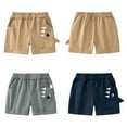 thumbnail image 3 of WOLLED Toddler Kids Boys Short Cute Sharks Short Summer Casual Lightweight Short with Pockets for Baby 1-8 Years, 3 of 7