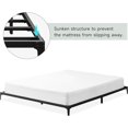 thumbnail image 3 of Gaomon 6-pulgada heavy-duty low tamaño completo marco de cama: sturdy steel slat, no box spring required, fácil montaje, noise-free, 3 of 7