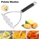 thumbnail image 5 of Pasapurés de acero inoxidable, diseño ondulado, procesador de alimentos para bebés, triturador de verduras de cocina, 5 of 7