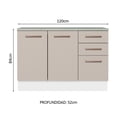 thumbnail image 3 of Gabinete Bajo Cocina Madesa Agata Con Encimera BC, 3 of 7