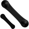 thumbnail image 1 of Weighted Bookmarks, Book Weight Holder, Heavy Genuine Leather Book, Open Paperback Textbook Reading, Weight Page Holder, Cookbook Bookmarks for Paper Cookbooks Music Books, 9.45x2.17in, Black, 1 of 7