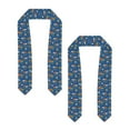 thumbnail image 2 of Fotbe Construction Vehicles Printed Class of 2024 Graduation Stole, 2 of 7