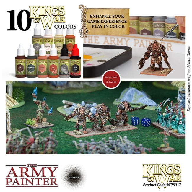 The Army Painter Kings of War - Ogres Paint Set