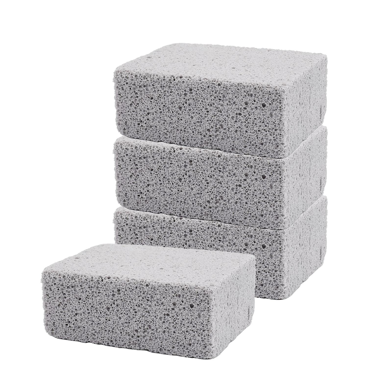 4/ grill cleaning stone 4 '' griddle foam glass kitchen sink 4pcs