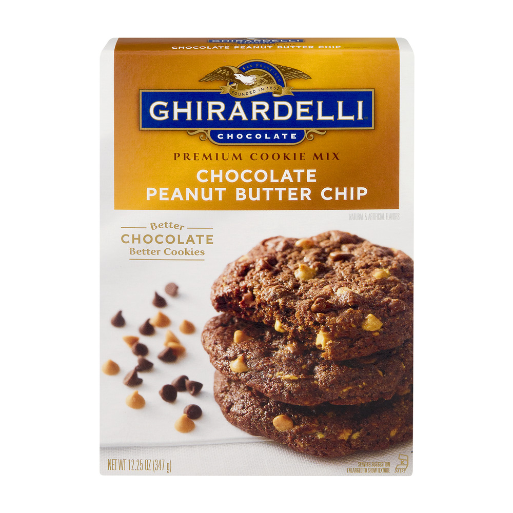 Ghirardelli Chocolate Peanut Butter Chip Cookie Mix, 12.25 oz Walmart