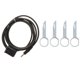 thumbnail image 2 of Kit de cables de instalación de audio para estéreo de audio auxiliar de automóvil, conectores de sonido premium blindados, 56 pulgadas para S-MAX Sunnimix Cable AUX. De audio para el automóvil, 2 of 8