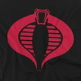 thumbnail image 2 of Snake Eyes: G.I. Joe Origins Cobra Logo Women's T Shirt, Cobra Logo, Large, 2 of 6
