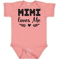thumbnail image 3 of Inktastic Mimi Loves Me Baby Clothes Girl Girls Baby Bodysuit, 3 of 5