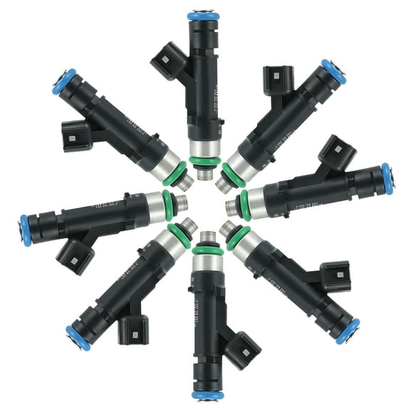 Unique Bargains 8 Pcs 0280158003 Fuel Injector Nozzle Fits for Ford F150 FX4 XL XLT 5.4L V8 2004 822-11181 FJ953 3L3Z9F593DA