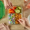 thumbnail image 3 of Pyrex Clear Glass Stackable Bread Food Storage Container, 3 of 12