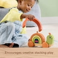 thumbnail image 4 of Caracol apilable para arrastrar Fisher-Price para niños pequeños, 6 piezas, 4 of 6