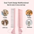 thumbnail image 4 of ACDANC Folding Small Dog Grooming Brush-Perfect for Shih Tzus,Yorkies,And Maltipoos-Puppy Hair Brushes for Maltese and Small Breeds(Pink), 4 of 8