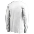thumbnail image 2 of Men's White Miami Hurricanes First Sprint Long Sleeve T-Shirt, 2 of 2