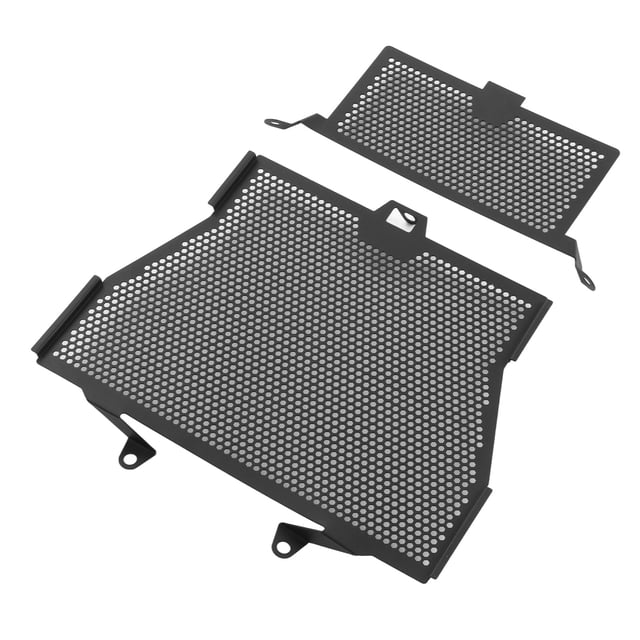 Motorcycle Oil Cooler Grill Cover Protector,2PCS Motorcycle Radiator Grill Motorcycle Radiator Protector Motorbike Radiator Grille Cover Protector Time-Tested Durability