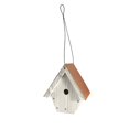 thumbnail image 1 of Wren House Woodlink Nantucket, blanco con tapa de cobre, 1 of 1