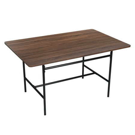 

HouseInBox 55.1 Modern Dining Table Large Solid Wood Dining Room Kitchen