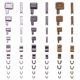 thumbnail image 5 of GOOHOCHY 24 juegos de pasadores de inserción para cabezales de cremallera, retenedores y accesorios para tope de cremallera, 5 of 7