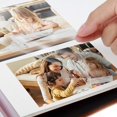 thumbnail image 2 of Photo Album Self Adhesive Scrapbook Velvet Art DIY Memory Book Thick Pages with Protective Film Save Images Permanently, 2 of 6