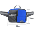 thumbnail image 2 of Running Fanny Pack,With Water Bottle Holder And Reflective Strip, For Hiking, Running, Dog Walking, 2 of 5