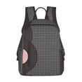 thumbnail image 1 of Fotbe Vinyl Records Mochila Ligera para Hombres y Mujeres - Duradera y Resistente al Agua, Ideal para Escuela, Trabajo, Viajes y Uso Diario, 1 of 7