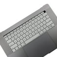 thumbnail image 1 of Langgg Keyboard Cover Laptop Waterproof Dustproof Keyboard Silicone Film Replacement for Macbook Air, Half-transparent, White, 1 of 7