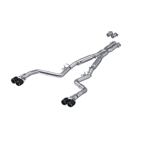MBRP Exhaust S71133CF Armor Pro Cat Back Exhaust System Fits 15-23 Challenger