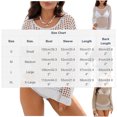 thumbnail image 4 of Ichuanyi Women's Crochet Cover Ups for Bikini Swimsuit Long Sleeve Bathing Suit Swimwear Long Beach Dresses, 4 of 9