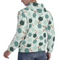 thumbnail image 6 of Lsque Frog And Dragonflies Pattern Casual Men's Hoodie,Hooded Sweatshirt with Kangaroo Pocket,Pullover Hoodie-X-Large, 6 of 7