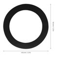 thumbnail image 4 of Miangastore Bass Drum Hole Protector Ring: Self-Adhesive Skin Guard For Kick Drum Opening Protection Musical Instrument Accessories For Percussion Kits, 4 of 8