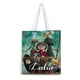 thumbnail image 1 of Dalia y el Libro Rojo Bolso de tela con estampado de lienzo para mujer, bolsa de compras reutilizable y estética, con cremallera interior, regalo para mujer,40*40cm., 1 of 6