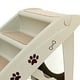 thumbnail image 5 of Escalera para Perro y Gato Mascota Antideslizante Antiderrapante Plegable 4 niveles Resistente 39x64x50cm Color Gris, 5 of 10