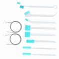thumbnail image 3 of New Ice Makers Cleaners Set 10Pcs Ice Machine Cleaning Brushes and 2pcs Hook Brush, 3 of 6