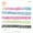 Multicolor, variant on Female 5pc Stretch Choker Set, 12"