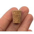 thumbnail image 3 of 10PK Cork Stoppers, Size #3 - 10mm Bottom, 14mm Top, 19mm Length - Tapered Shape, Natural Bark Material - Great for Household & Laboratory Use - Eisco Labs, 3 of 4